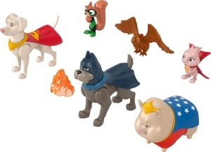 Set Figurine DC League of Super-Pets HGL00 - 6 Figurine cu Accesorii pentru Copii - Img 5