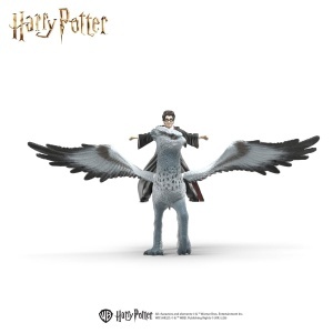Set Figurine Harry Potter - Harry Potter pe Seidenschnabel, Detaliat, 2 Piese - Img 4