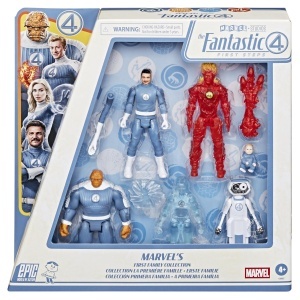Set Figurine Marvel Fantastic Four cu 6 Figuri, Mister Fantastic, Invisible Woman, Human Torch, The Thing - Img 2