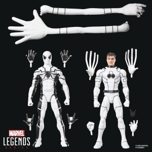 Set Figurine Marvel Legends Mister Fantastic si Spider-Man, 15 cm, 11 accesorii - Img 2