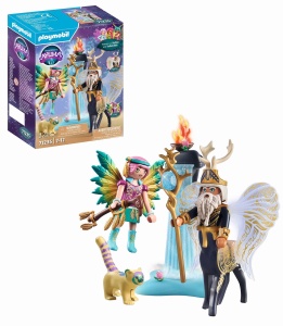 Set Figurine PLAYMOBIL Adventures of Ayuma 71235 cu Abjatus si Hildi, 32 piese