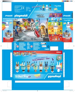 Set Figurine PLAYMOBIL My Figures 71400, 5 Figurine cu Accesorii, pentru Copii 5 - Img 8