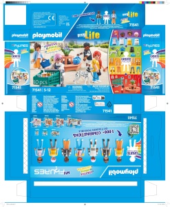 Set Figurine PLAYMOBIL MyLife 71541, pentru copii de la 5 ani, cu carucior de cumparaturi - Img 8