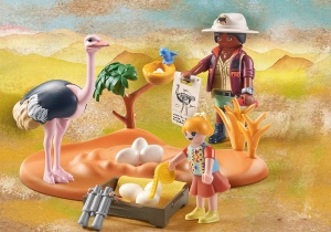 Set Figurine PLAYMOBIL Wiltopia 71296 - Tierschutz, 26 piese, pentru copii 4 - Img 3