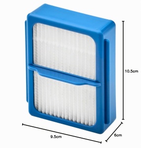 Set filtre aspirator AEG QX9, 1 Vormotorfilter si 1 Hygienefilter, lavabile, negru - Img 5