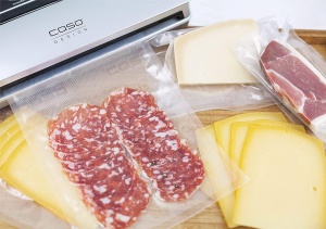 Set folii si pungi pentru vidat CASO Profi, BPA-free, 150m, rezistente la temperaturi inalte - Img 4