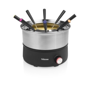 Set Fondue Tristar FO-1110, 1.5 L, 2-in-1, Inox, PFAS-fri