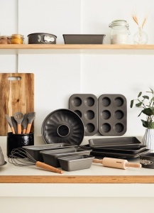 Set forme de copt Bergner Baking Lovers - 3 piese, antiaderente, din otel carbon - Img 2