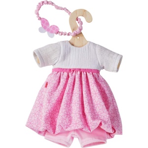 Set HABA 305555 - Rochie si Accesorii pentru Papusi de 32 cm, Culoare Diverse - Img 3