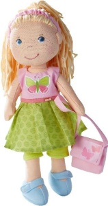 Set haine papusi HABA 304253 4 piese model fluture pentru papusi 30 cm - Img 4