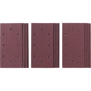 Set hartie abraziva Einhell 15 bucati 93x187 mm granule 60120180 sistem prindere velcro - Img 4