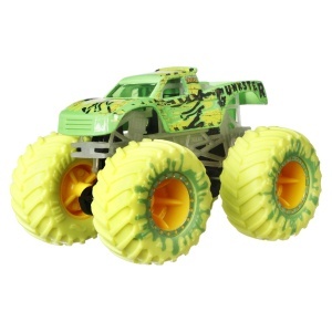 Set Hot Wheels Monster Trucks cu 10 Vehicule Die-Cast, Efect de Lumina in Intuneric, 164 - Img 4