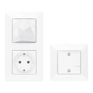 Set inteligent Legrand Valena Life Netatmo 752196 control local si prin aplicatie Ultra White