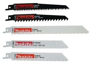 Set lame fierastrau sabie Makita P-83967, 5 piese, pentru lemn, metal si gips-carton