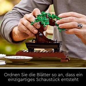 Set LEGO Bonsai pentru Adulti, Model 10281, 878 Piese, Decoratiune Interioara - Img 4