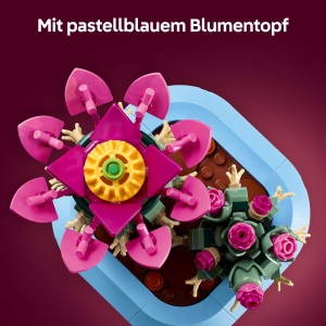 Set LEGO Botanicals 11509 Kaktus Decorativ cu Flori Roz 482 Piese pentru Copii si Adulti - Img 5