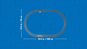 Set LEGO City Trains Arktis-Polarexpress 60470 - Ferngesteuert, 6 Minifiguri, 22 Gleissegmente - Img 8