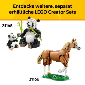 Set LEGO Creator 3-in-1 Animale Salbatice Tukan Tropical cu Floare - 225 piese - Img 8