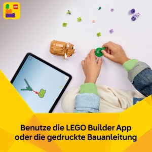 Set LEGO Creator 3in1 Hamster cu Floare - 166 piese, pentru copii 7 - Img 7