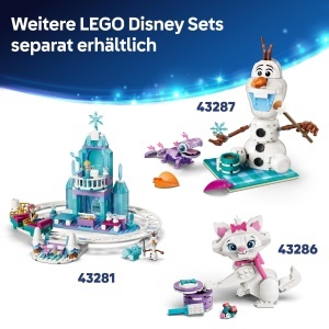 Set LEGO Disney Princess Arielles Mini-Castel cu Figurine, 179 Piese - Img 7