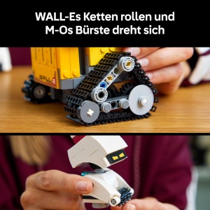 Set LEGO Disney WALL-E si EVE, 811 piese, figurine detaliate - Img 6