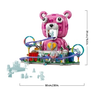 Set LEGO Fortnite Rave Cave 77082 - 1963 piese, 6 minifiguri, model interactiv - Img 9