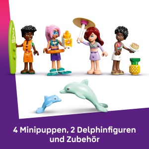 Set LEGO Friends Aventura cu Velierul 42664 Barca cu Panze 4 Minifigurine si 2 Delfini 685 Piese - Img 6