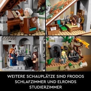 Set LEGO Icons Bruchtal - 6167 piese, 15 minifigurine, pentru adulti - Img 6