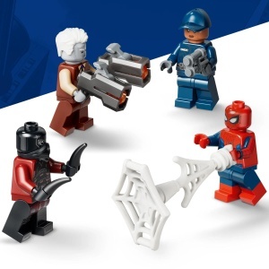Set LEGO Marvel Spider-Man - Transporter cu 4 Minifigurine, 367 Piese - Img 3