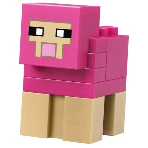 Set LEGO Minecraft - Atacul Magicianului asupra Satului 21596, 607 piese, 11 figurine - Img 4