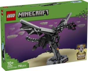 Set LEGO Minecraft Der Enderdrache 21595, 710 piese, figura mobila - Img 9