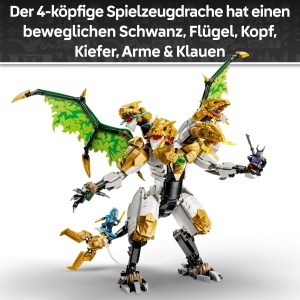 Set LEGO NINJAGO Duell cu Ultradrachen 71872 - 2178 piese, 4 figurine, dragon mobil - Img 3