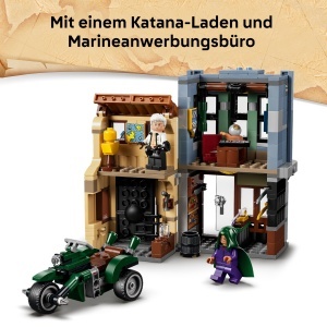 Set LEGO ONE PIECE Showdown cu Kapitan Smoker, 547 piese, pentru copii 9 - Img 4