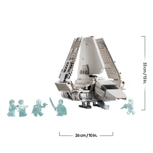 Set LEGO Star Wars 75459 - Imperiale Shuttle Lambda, 961 piese, 5 minifigurine - Img 8