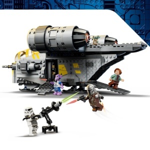Set LEGO Star Wars Razor Crest 75447 cu 5 Figurine, 930 Piese, pentru Copii de la 10 Ani - Img 2