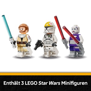 Set LEGO Star Wars V-19 Torrent - 567 piese, 3 minifigurine, joc creativ - Img 5