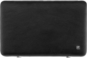 Set manichiura ZWILLING TWINOX 12 piese, etui din piele neagra - Img 2