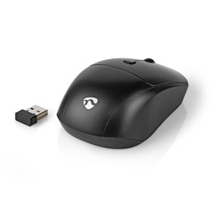 Set Maus si Tastatura Nedis KBMCW100BKDE, Wireless, USB, 80012001600 DPI - Img 3