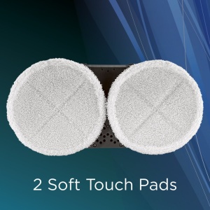 Set Mop Pad BISSELL Spinwave 2124, 4 Pads, Alb, Original - Img 2