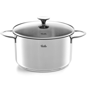 Set oale Fissler Copenhagen 5 piese otel inoxidabil compatibil inductie cu capac din sticla - Img 2