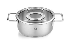 Set oale inox Fissler Pure Collection 4 piese compatibil inductie Made in Germany - Img 4
