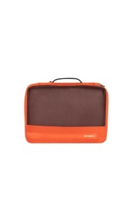 Set Organizator valiza Samsonite TA Revolution, 3 Piese, Portocalie, Compacta - Img 6