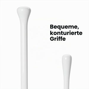 Set Perie si Kolben OXO Good Grips, Naturkautschuk, Alb, Compact - Img 4