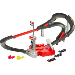 Set pista Hot Wheels Formula 1 cu 3 masini die-cast 164 - McLaren, Alpine, VCARB - Img 4