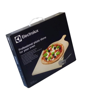 Set Pizzerie Electrolux E9OHPS1 cu piatra refractara, spatula si cutter - Img 1