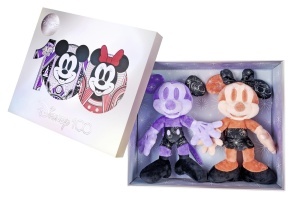 Set Plus Micky si Minnie Mouse 100 Ani Disney, 33cm, Edtie Limitata