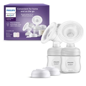 Set pompe de san Philips Avent SCF33512 tehnologie Natural Motion fara unitate motor usor de curatat