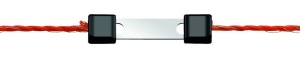 Set Reparare Electrozaun Kerbl 442018, 8 Piese, Inox, pentru Litze 3 mm - Img 1