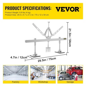 Set reparatii VEVOR 750mm pentru indoituri din aluminiu si otel, usor de utilizat - Img 7