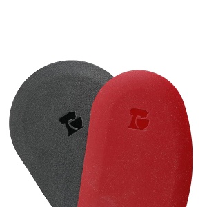 Set spatule de silicon KitchenAid, 2 piese, rezistente la caldura, rosunegru - Img 2